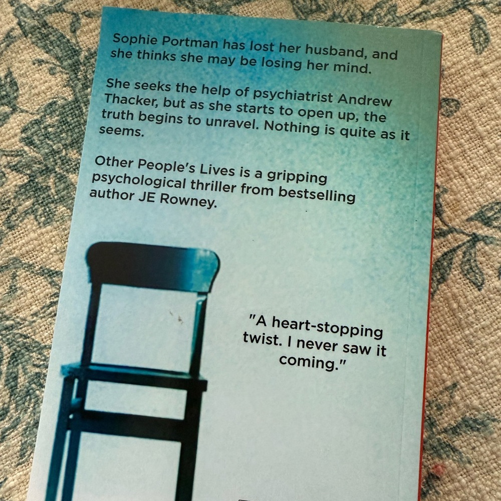Other People's Lives Book - Picture 2 of 2